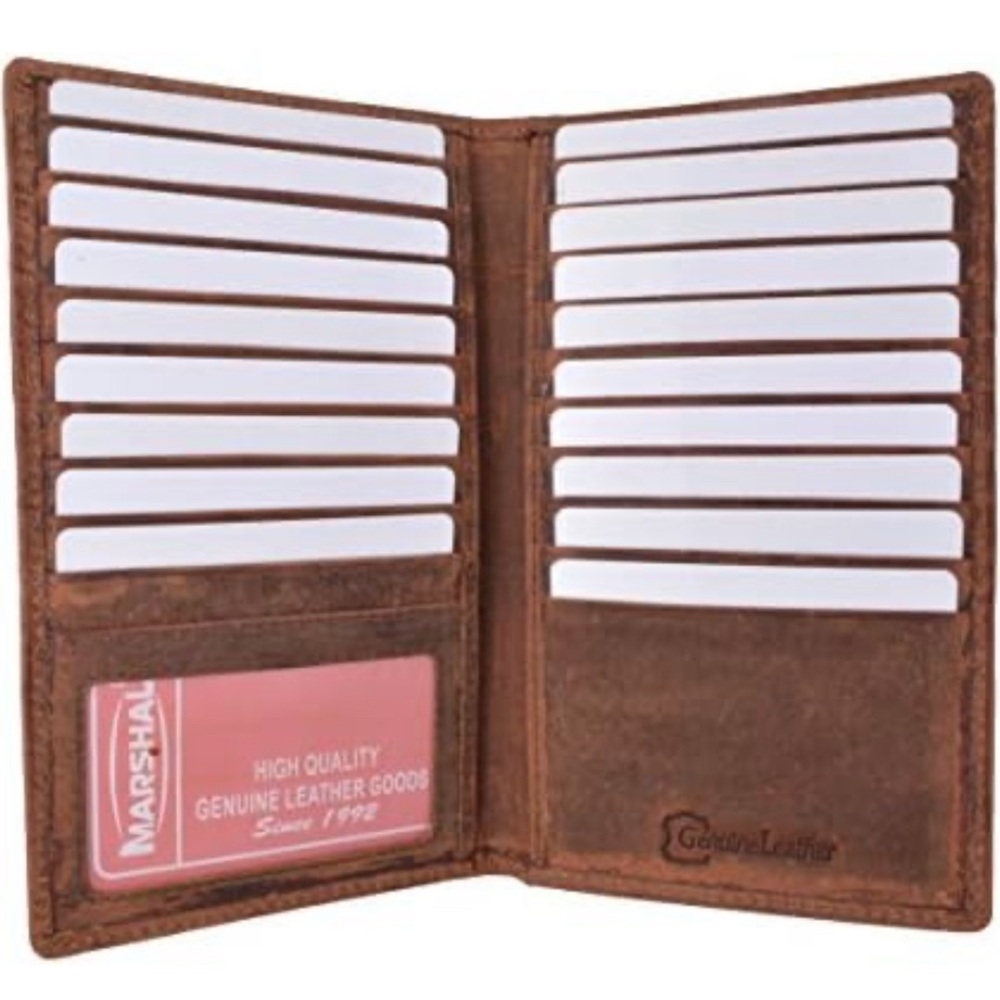 MARSHAL BIFOLD LEATHER BLOCKING WALLET